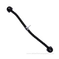 gym single and double grip nylon triceps rope